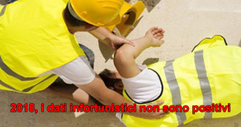 2018, i dati infortunistici non sono positivi 20190212-infortuni