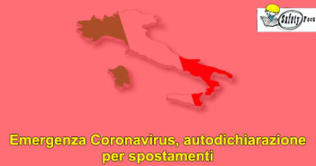 Emergenza Coronavirus, autodichiarazione per spostamenti 20200310 - covid19-autocertificazione