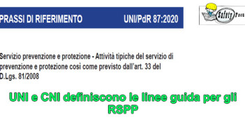 UNI e CNI definiscono le linee guida per gli RSPP 20200708 - UNI-CNI