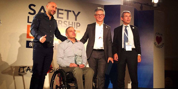 A Giammarco Mereu il primo Safety Leadership Award