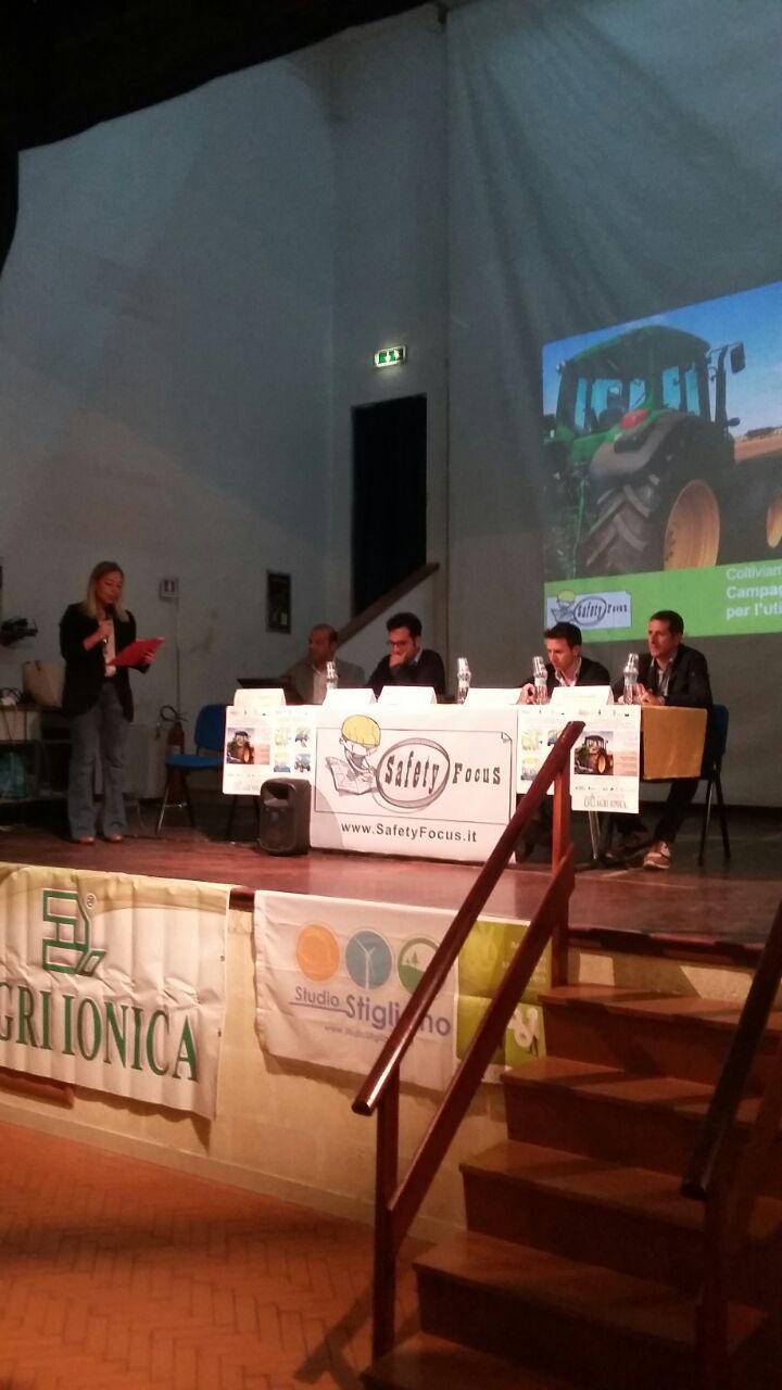 Presentata a Ginosa la Campagna di prevenzione per l’utilizzo delle trattrici agricole