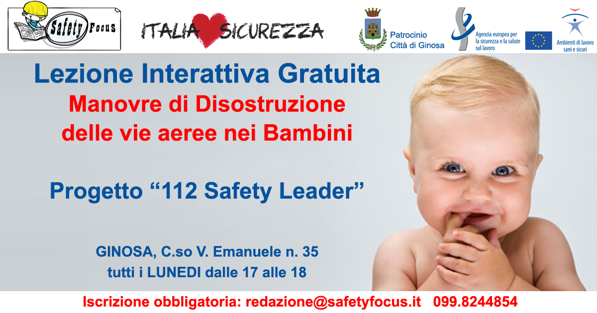 ILS17 Ginosa – Disostruzione e “112 Safety Leader”