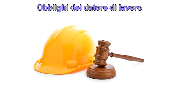 Obblighi del datore di lavoro