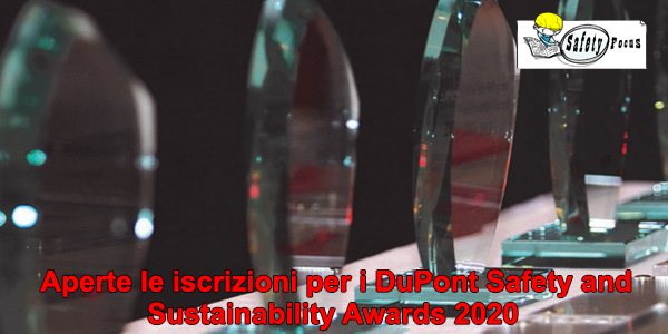 Aperte le iscrizioni per i DuPont Safety and Sustainability Awards 2020