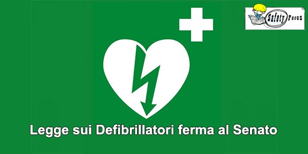 Legge sui Defibrillatori ferma al Senato