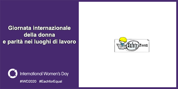 Giornata internazionale della donna e parità nei luoghi di lavoro